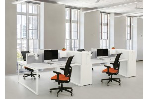 Система офисных столов Nova O для нескольких сотрудников