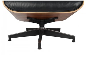    Eames  Lounge Chair & Ottoman Black Premium U.S. Version