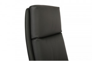 Кресло руководителя Franco высокая спинка кожа/дерево, зеленый Кресло руководителя Franco высокая спинка кожа/дерево, зеленый