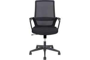 Офисное кресло Norden Pino black LB сетка/ткань, черный (мин. заказ 4 шт.) Офисное кресло Norden Pino black LB сетка/ткань, черный (мин. заказ 4 шт.)