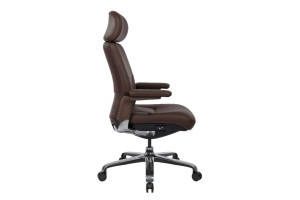 Кресло руководителя Mark кожа, коричневый Кресло руководителя Mark кожа, коричневый