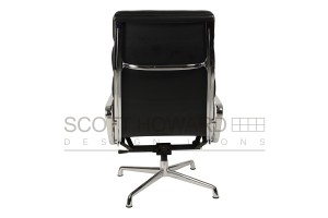  Eames Style Soft Pad Lounge Chair & Ottoman EA222/EA223