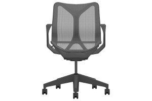 Кресло Herman Miller Cosm, низкая спинка, цвет Graphite, нерегулируемые подлокотники Кресло Herman Miller Cosm, низкая спинка, цвет Graphite, нерегулируемые подлокотники