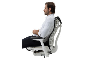 Кресло Herman Miller Embody Dark Carbon - White/Titanium (Balance)